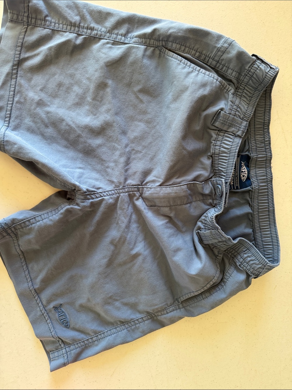 AFTCO Boys Light Blue Elastic-Waist Shorts